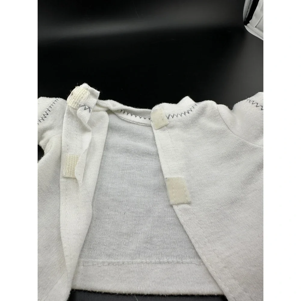 Coleco Cabbage Patch Kids 1980s White Shirt Navy Trim Boys Vtg 1983 Doll clothes
